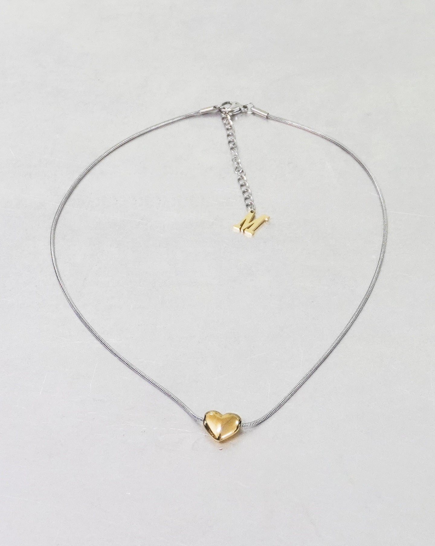Marland Backus - Gold Baby Heart Necklace